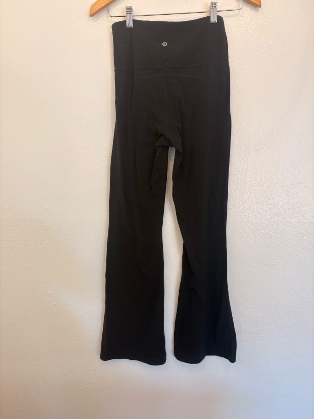 Lululemon Align Flared Leggings Black Euro Summer Sz Small - Picture 3 of 4